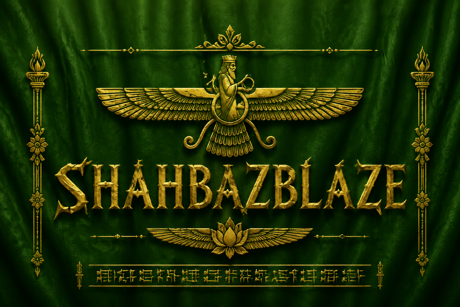 پشمامممممم لوگو خفن زرتشتی shahbazblaze 